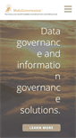 Mobile Screenshot of metagovernance.com